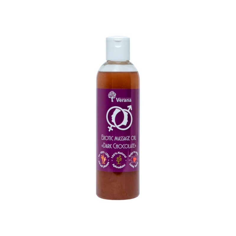 Erotic massage oil Verana, Dark Chocolate 250ml