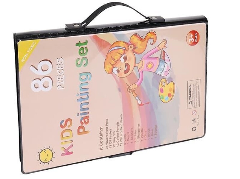 Artistic Painting Set 86 pcs + case