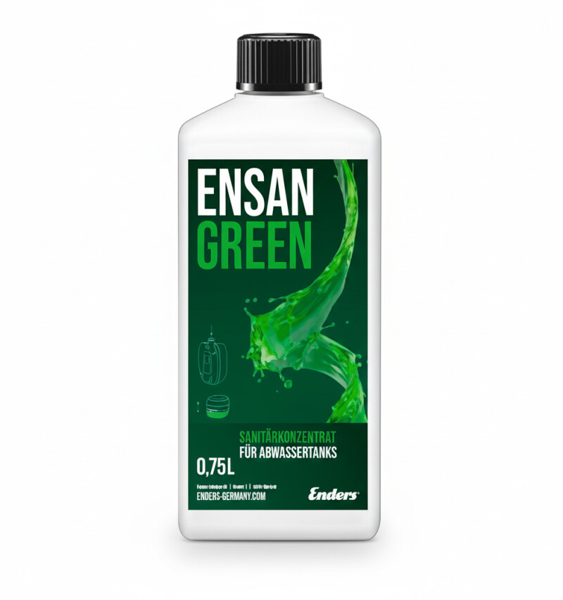 Apakšējā rezervuāra BIOloģiskais šķidrums Enders Ensan Green Active 0,75 L (50ml/10l)