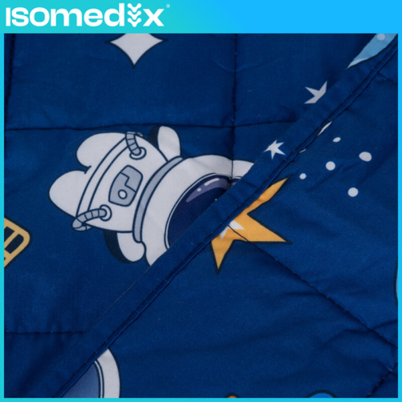 Детское утяжеленное одеяло 4кг 100x150cm спокойный сон