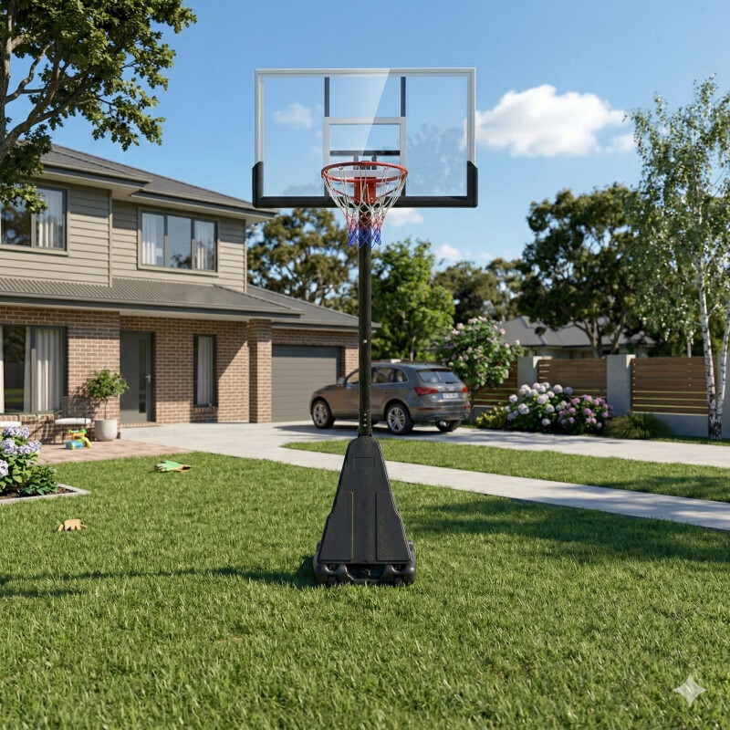 Регулируемое баскетбольное кольцо (2.45 - 3.05м)