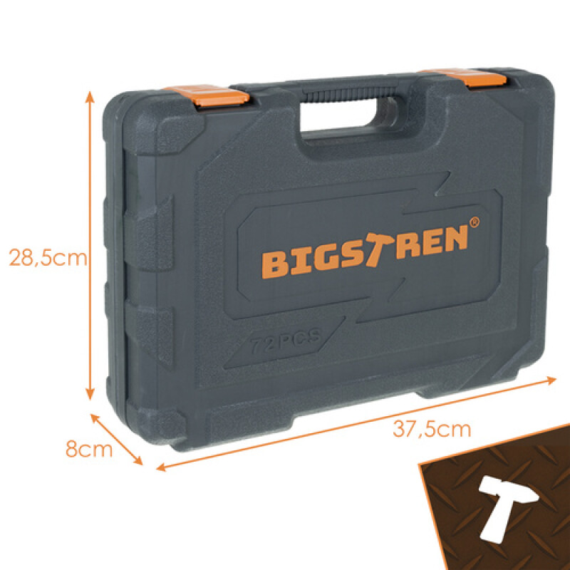 Toolbox 72-piece set