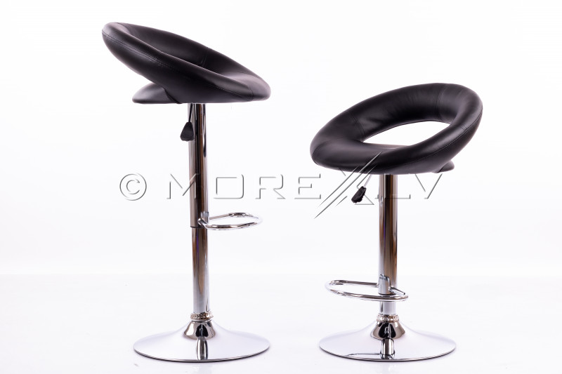 Bar chairs B02 black - 2 pcs.