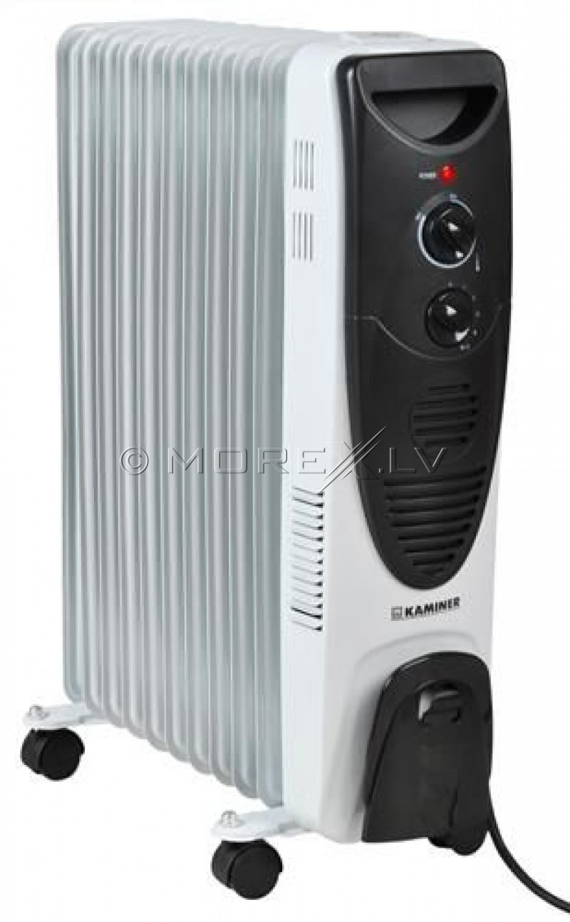 Eļļas radiators 2900W ar termostatu, 11 sekcijas (00002841)