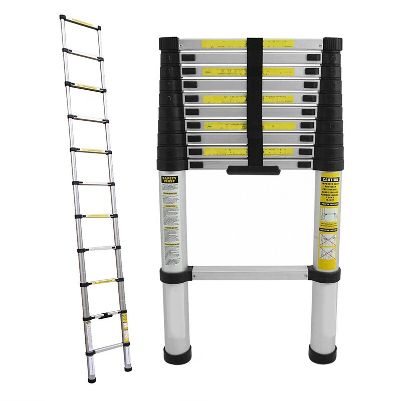 Izvelkamas teleskopiskas alumīnija kāpnes 380cm (1X12; 3,8 M) (51336076)