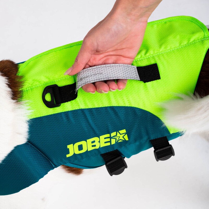 Glābšanas veste suņiem Jobe Pet, laima zaļa-tirkīza