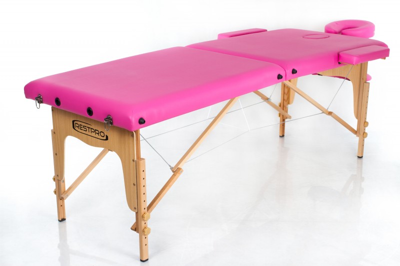 Massage Table + Massage Bolsters RESTPRO® Classic-2 Pink