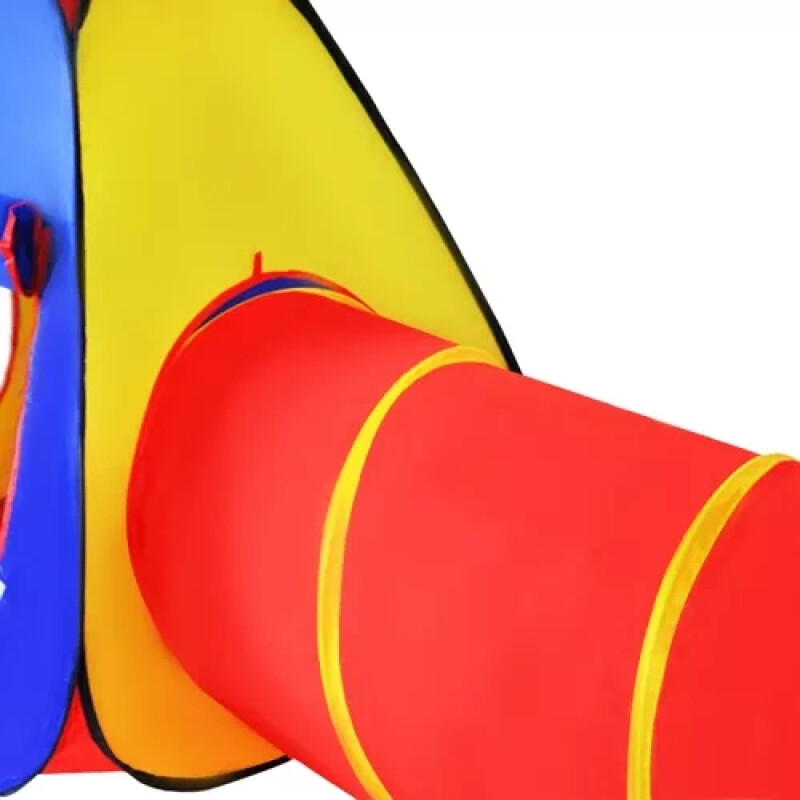 3in1 Kids Play Tent Tipi Tunnel House Set