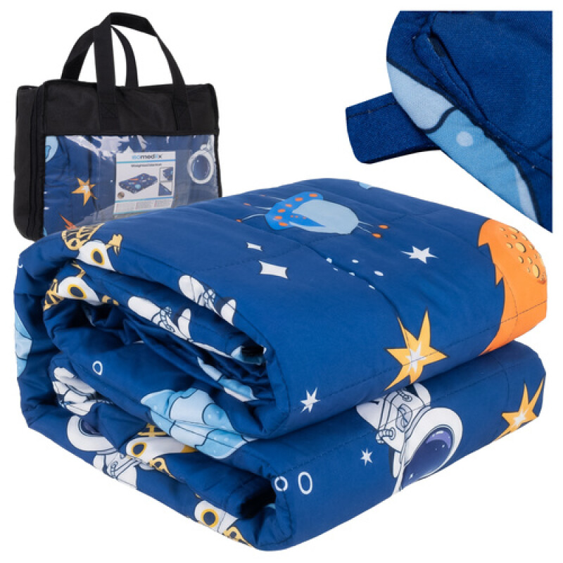 Детское утяжеленное одеяло 4кг 100x150cm спокойный сон