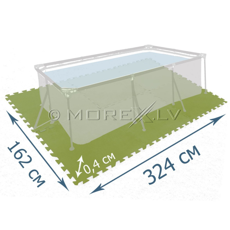 Swimming pool mat Bestway Flowclear 81x81 cm, 8 pcs., 58265