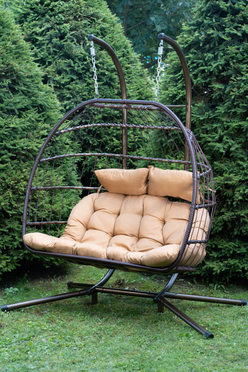 Hanging Egg Chair EGG-8 with Stand