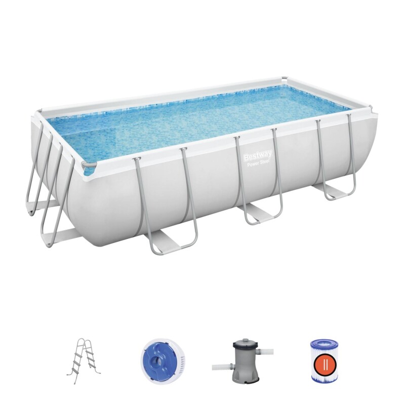 Karkasa baseins Bestway 56441 Power Steel 404x201x100 cm