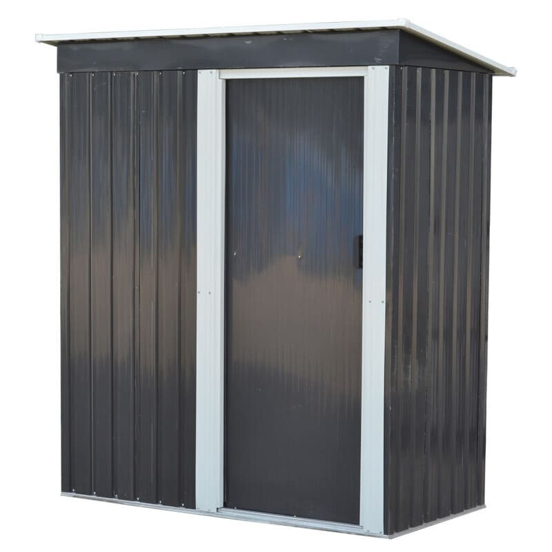 Metãla dārza mājiņa - šķūnis, 86x162x181 cm