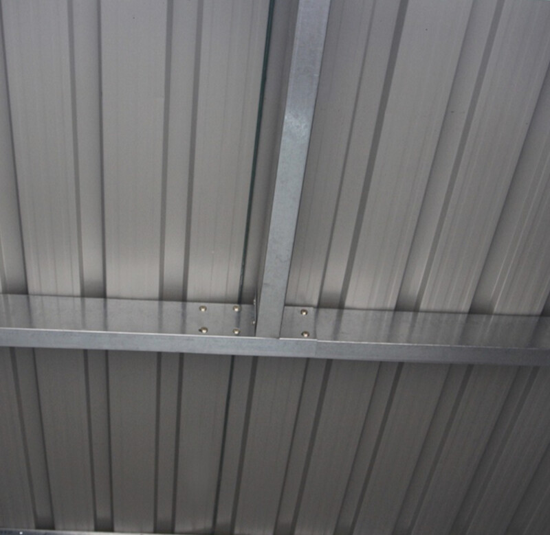 Metãla dārza mājiņa - šķūnis, 205x257x212 cm