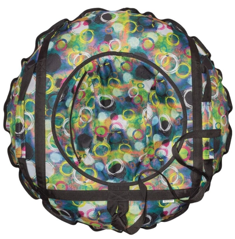 Piepūšamās ragavas “Bubbles” 95 cm, Krāsaina, sniega kamera