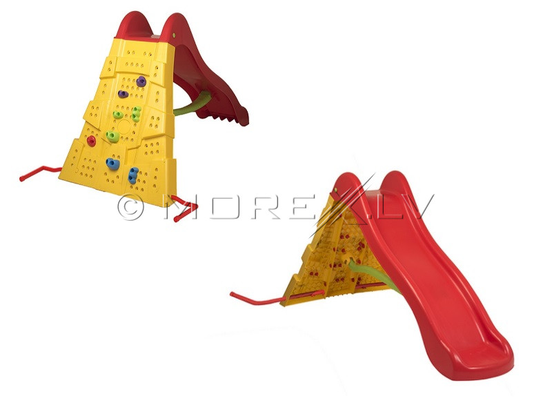 Slide with a Climbing Wall Starplay