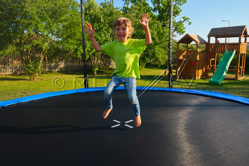 Trampoline 305 cm with safety net and ladder 10ft (3.05 m)