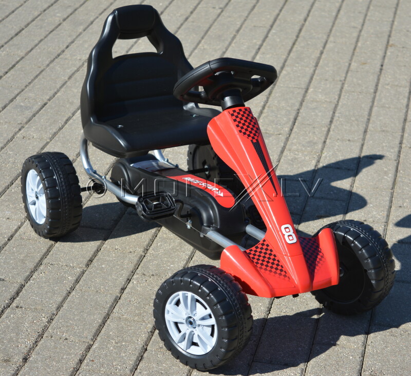 Velokart (Velomobile) Go-Kart 1801 Red (3-6 years)