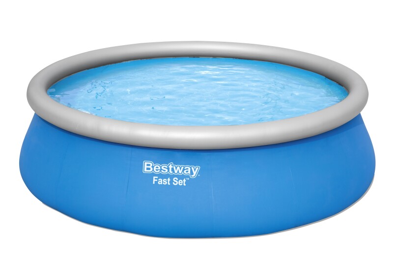 Baseinas Bestway Fast Set 457x122 cm Pool Set, su filtruojančiu siurbliu ir priedais (57289)