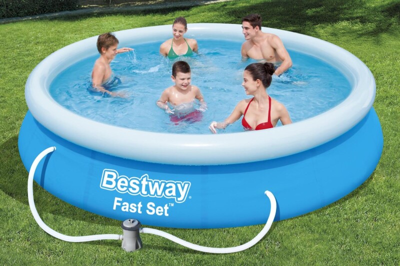 Бассейн Bestway Fast Set 366х76 см Pool Set, с фильтрующим насосом (57274)