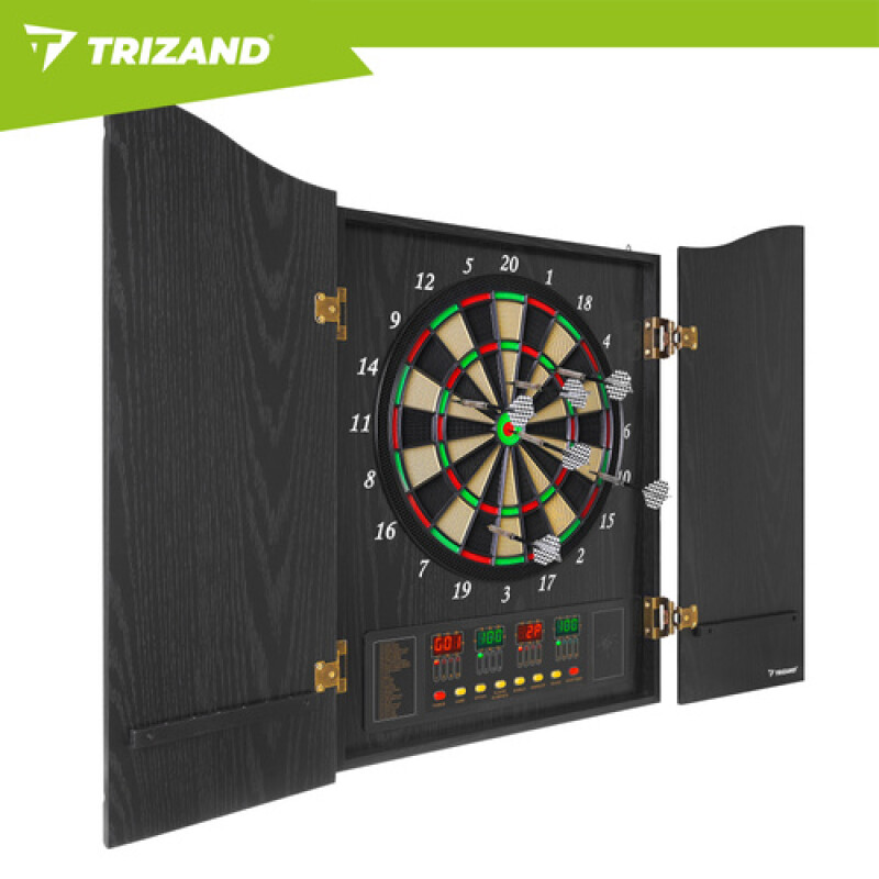 Wooden Electronic Darts Board