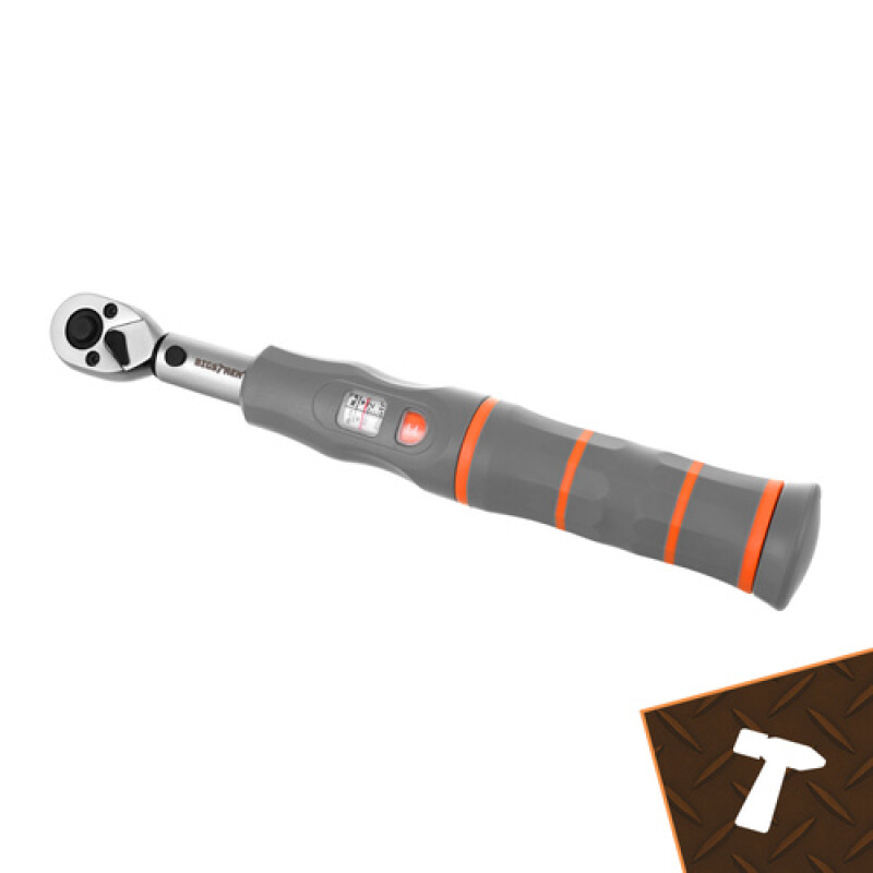 Torque wrench 1/4 2-26 Nm right/left with ratchet