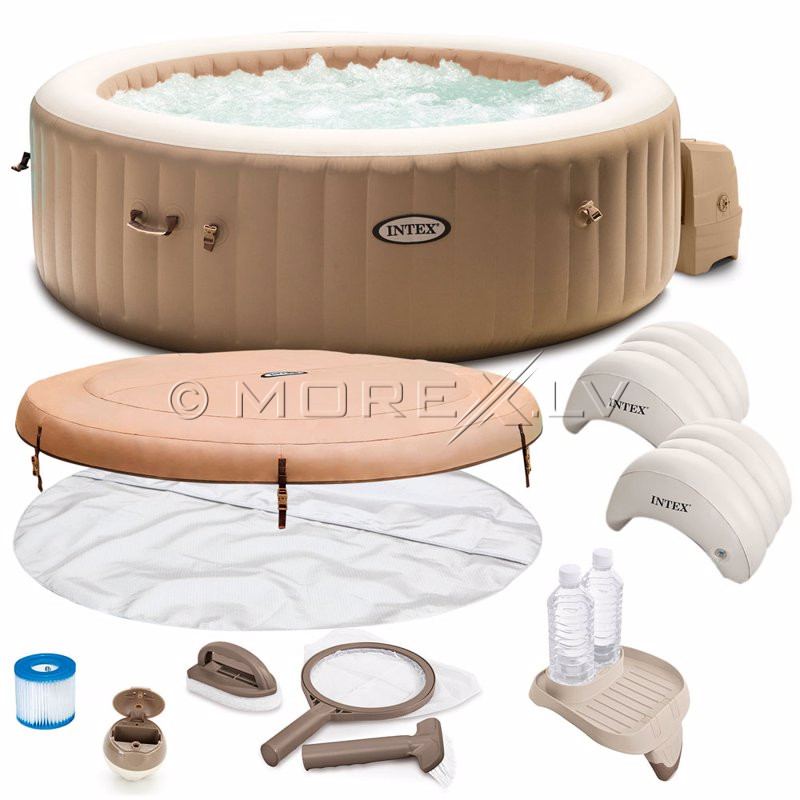 Intex PureSpa Bubble Therapy 28428 jacuzzi whirlpool for 6 persons