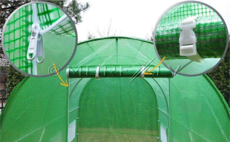 Arch Plastic Film Greenhouse 6m² (2х3m)