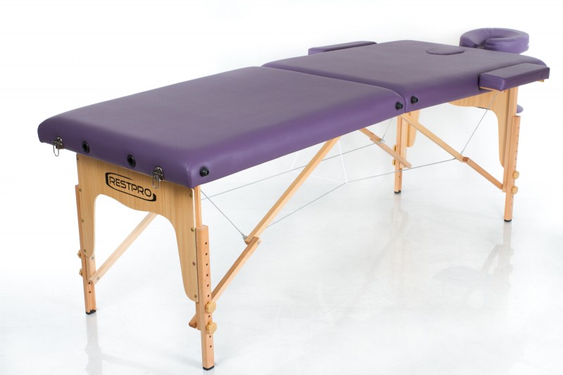 RESTPRO® Classic-2 Purple masāžas galds (kušete)