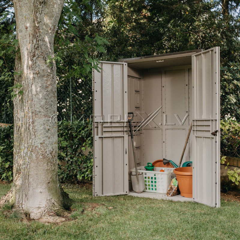Хозяйственный шкаф для сада, 130х76х206 см, Toomax (Италия)