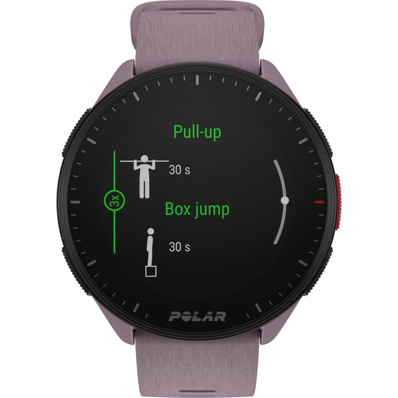Sporta pulkstenis POLAR PACER PURPLE DUST, S-L