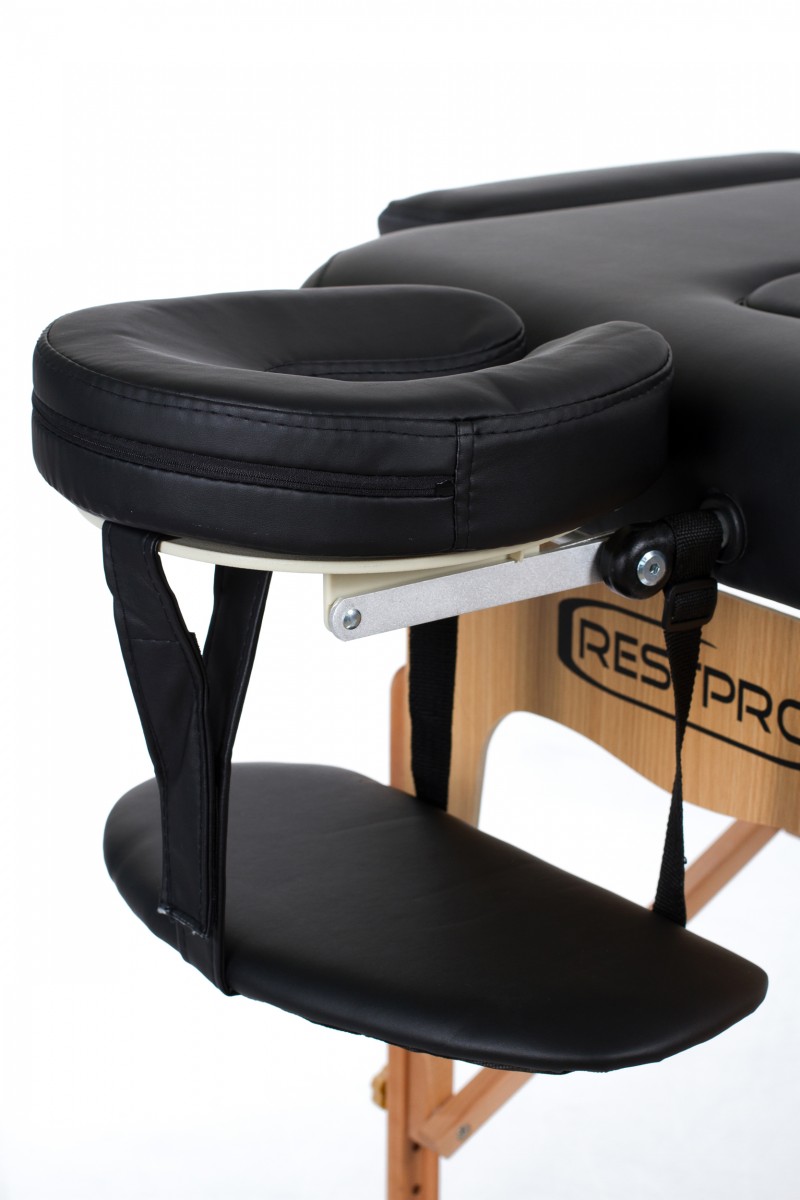 Massage Table + Massage Bolsters RESTPRO® VIP 3 BLACK