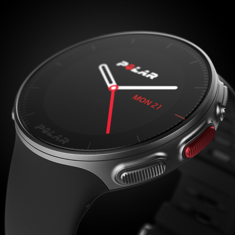 Sport watches POLAR VANTAGE V BLACK, M/L