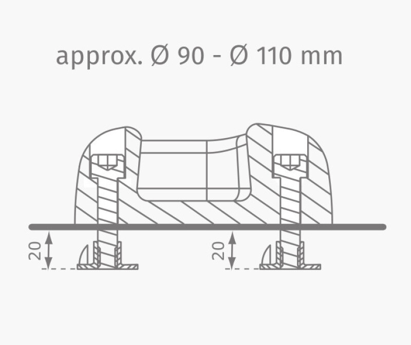 Камни для лазания КВТ Ø115-130 mm, разноцветные, 5 шт.