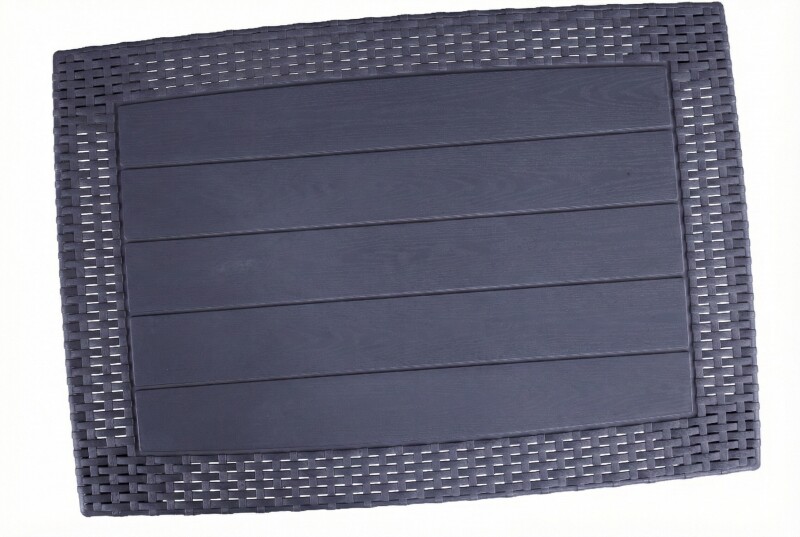 Ротанговый комплект мебели: диван, 2 кресла, стол