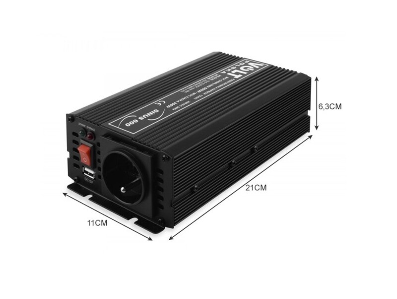 Inverter 12/230V (300/600W)