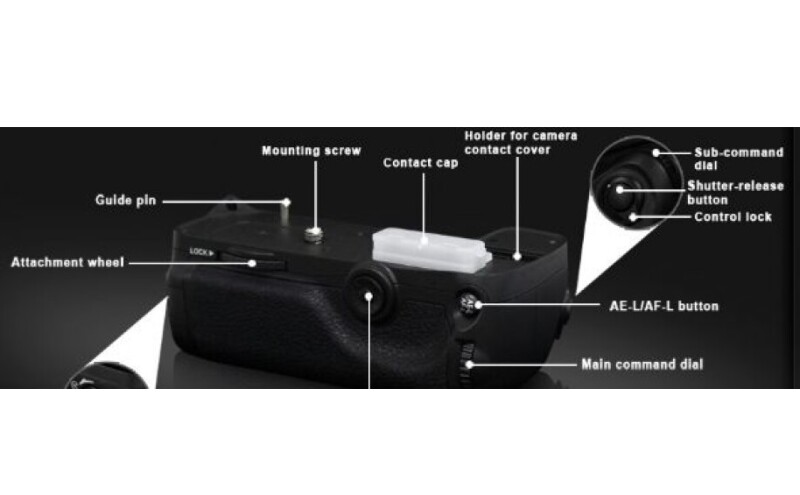 Pixel Battery Grip D11 for Nikon D7000