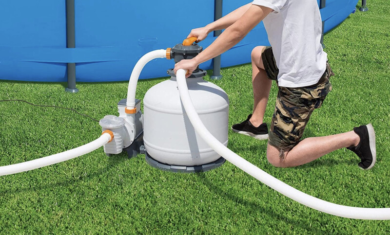 Bestway 58486 sand Filter Pump 11355 L, tank 36kg