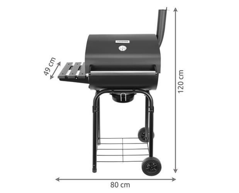 Garden grill Kaminer 80x49x120 cm