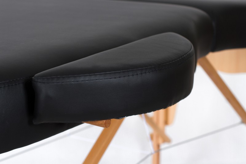 RESTPRO® VIP OVAL 2 BLACK Portable Massage Table