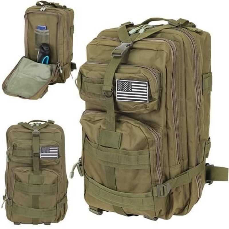 Military backpack 35L, green