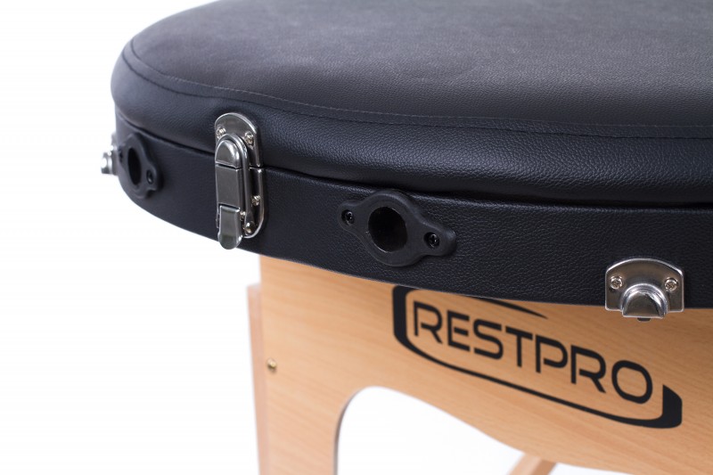 Sulankstomas masažo stalas RESTPRO® Classic Oval 3 Black