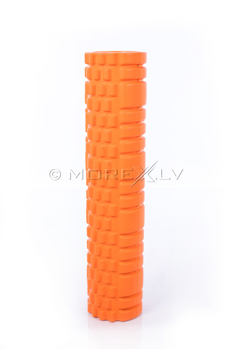 Massage Foam Roller Yoga Roller 14x62cm, orange