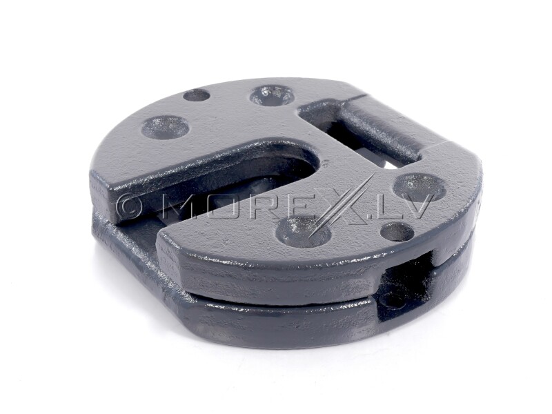 Tent Leg Weight Feet 2x10 kg (metal)