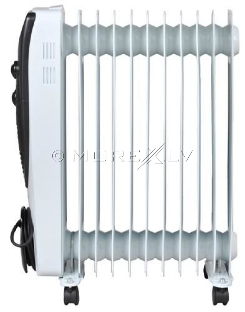 Eļļas radiators 2900W ar termostatu, 11 sekcijas (00002841)