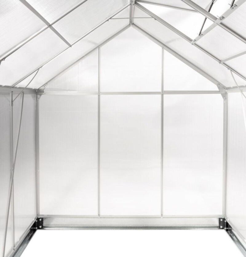 Polycarbonate greenhouse 4.75m² (1.9x2.5m)