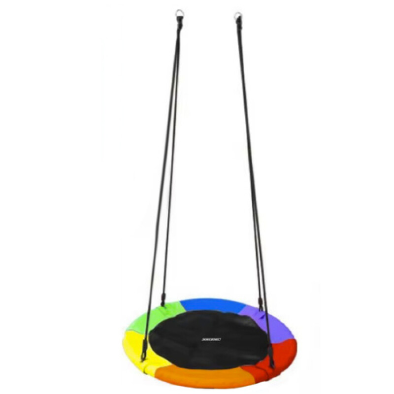 Children's swing Stork nest Ø 100 cm, multicolored