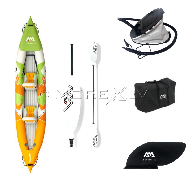 Two-seat inflatable kayak Aqua Marina Betta 412x80 cm (BE-412)