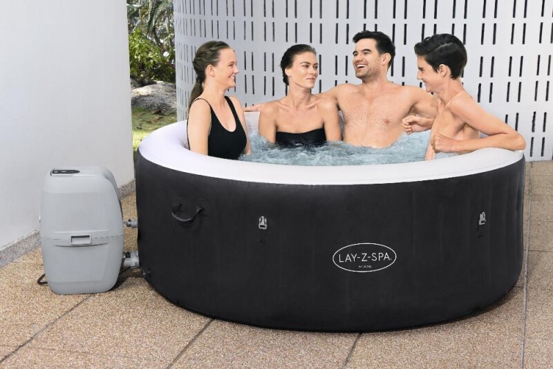 Bestway LAY-Z-SPA Miami AirJet - Jacuzzi whirlpool for 2-4 persons (60001)