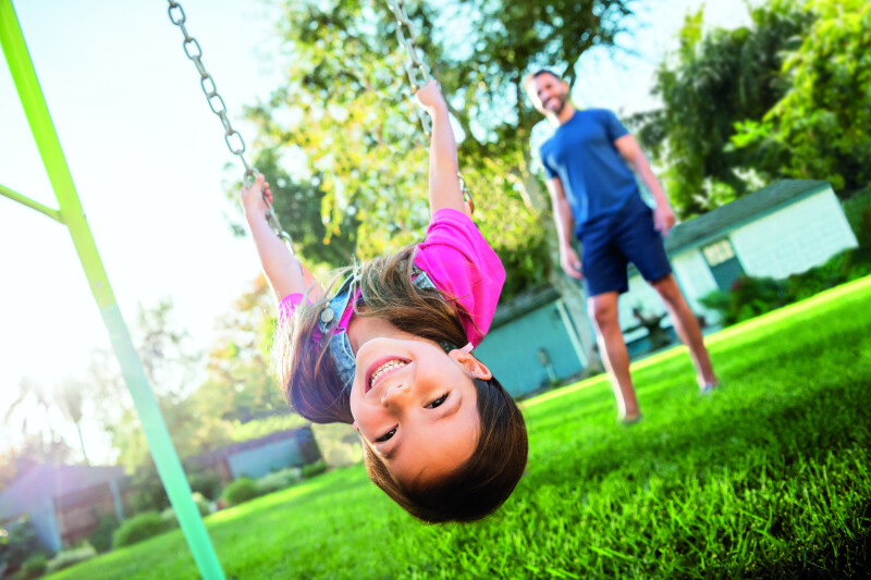 Kids Swing Set Stork nest (2in1) Ø 81 cm, Intex 44125